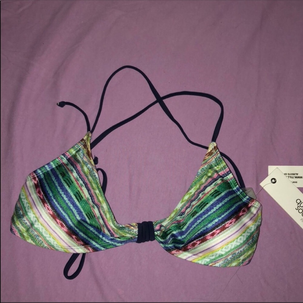 Cross Back Bikini Top - Picture 2 of 5